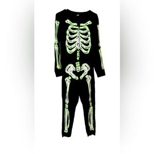 Old Navy Skeleton Onesie Men’s Medium Glow-in-the-dark